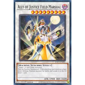 遊戯王 HAC1-EN091 Ａ・Ｏ・Ｊ フィールド・マーシャル Ally of Justice Field Marshal (英語版 1st Edition ノーマル) 【海外品 小傷がある場合もございます】｜lead-netstore