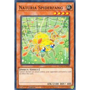 遊戯王 HAC1-EN098 ナチュル・スパイダーファング Naturia Spiderfang (英語版 1st Edition ノーマルパラレル) 【海外品 小傷がある場合もございます】｜lead-netstore