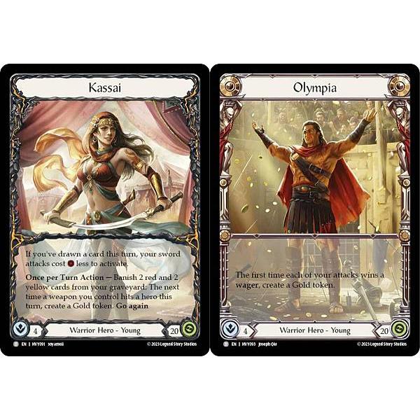 フレッシュ＆ブラッド HVY 091/093 Kassai / Olympia (T トークン) H...