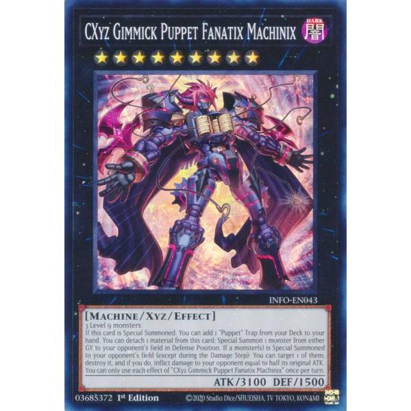 遊戯王 INFO-EN043 ＣＸ ギミック・パペット−ファナティクス・マキナ  (英語版 1st ...