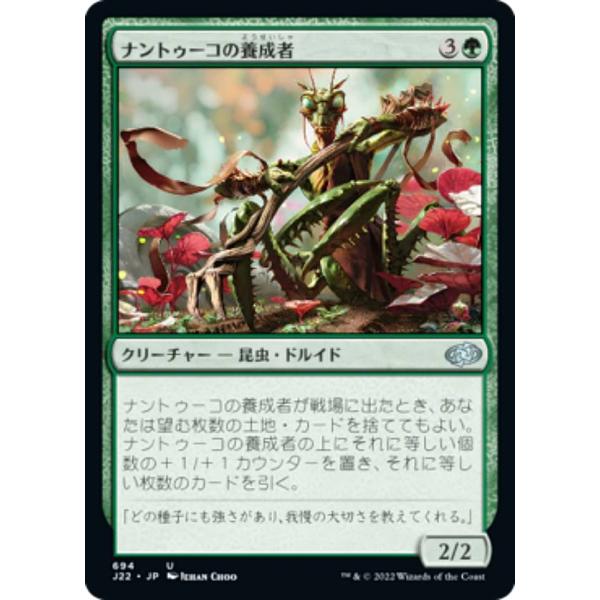 マジックザギャザリング J22 JP 694 ナントゥーコの養成者 (日本語版 アンコモン) ジャン...
