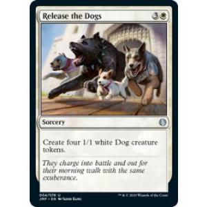 マジックザギャザリング JMP EN 004 Release the Dogs (英語版 アンコモン...
