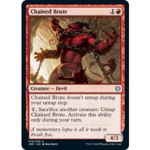 マジックザギャザリング JMP EN 019 Chained Brute (英語版 アンコモン) J...