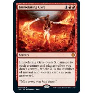 マジックザギャザリング JMP EN 020 Immolating Gyre (英語版 神話レア) ...