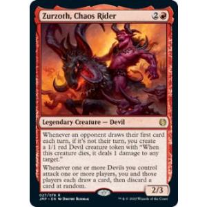 マジックザギャザリング JMP EN 027 Zurzoth, Chaos Rider (英語版 レ...