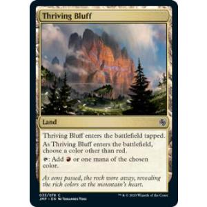 マジックザギャザリング JMP EN 033 Thriving Bluff (英語版 コモン) Ju...