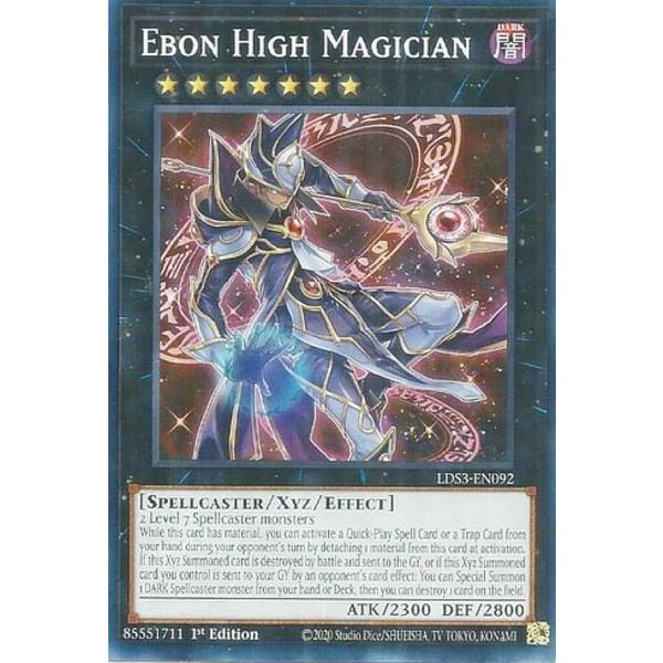 遊戯王 LDS3-EN092 虚空の黒魔導師 Ebon High Magician (英語版 1st...