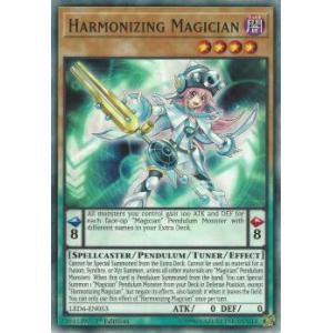 遊戯王 LED6-EN053 調弦の魔術師 Harmonizing Magician (英語版 1s...