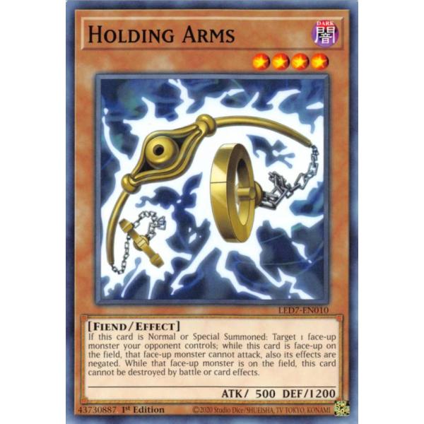 遊戯王 LED7-EN010 ホールディング・アームズ Holding Arms (英語版 1st ...