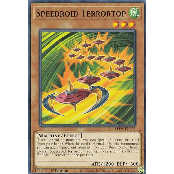 遊戯王 LED8-EN009 ＳＲベイゴマックス Speedroid Terrortop (英語版 ...