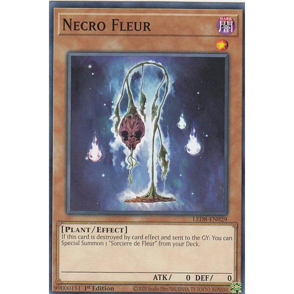 遊戯王 LED8-EN029 死の花−ネクロ・フルール Necro Fleur (英語版 1st E...