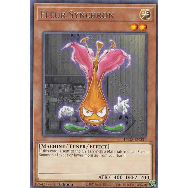 遊戯王 LED8-EN031 フルール・シンクロン Fleur Synchron (英語版 1st ...