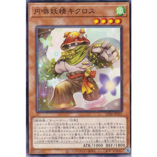 遊戯王 LEDE-JP031 円喚妖精キクロス (日本語版 ノーマル)