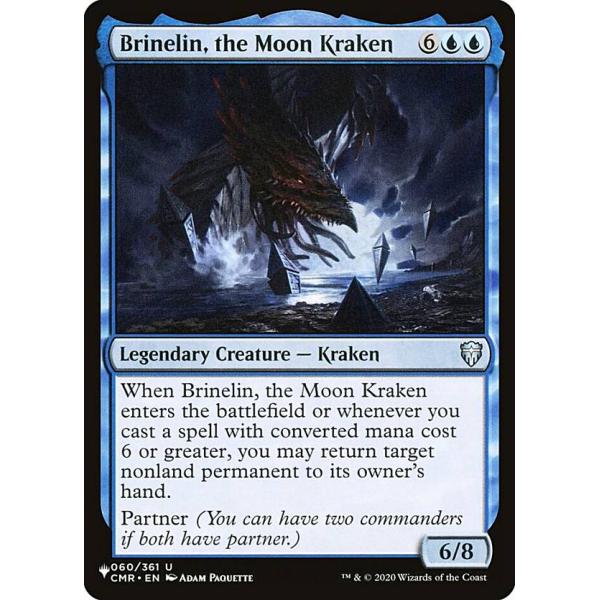 マジックザギャザリング CMR EN Brinelin, the Moon Kraken (英語版 ...