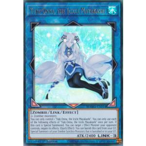 遊戯王 MAMA-EN014 垂氷の魔妖−雪女 Yuki-Onna, the Icicle Mayakashi (英語版 1st Edition ウルトラレア) Magnificent Mavens｜lead-netstore