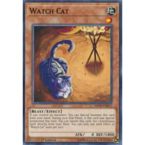 遊戯王 MP19-EN013 番猫−ウォッチキャット Watch Cat (英語版 1st Edition ノーマル) 2019 Gold Sarcophagus Tin Mega Pack