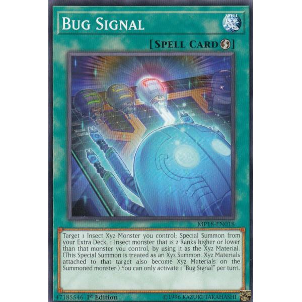遊戯王 MP18-EN018 光虫信号 Bug Signal (英語版 1st Edition ノー...