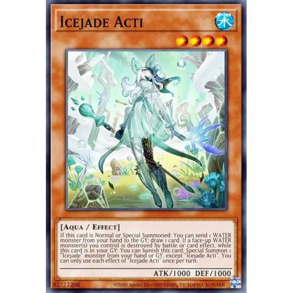 遊戯王 MP22-EN189 氷水のアクティ Icejade Acti (英語版 1st Editi...