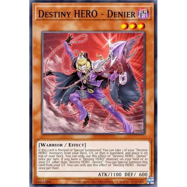 遊戯王 MP22-EN199 Ｄ−ＨＥＲＯ ディナイアルガイ Destiny HERO - Deni...