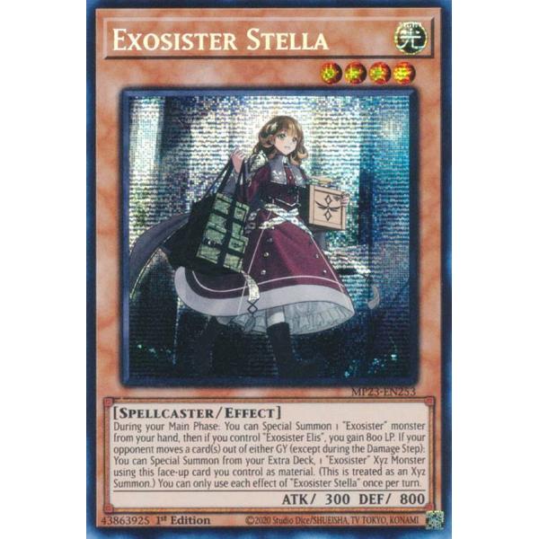 遊戯王 MP23-EN253 エクソシスター・ステラ (英語版 1st Edition プリズマティ...