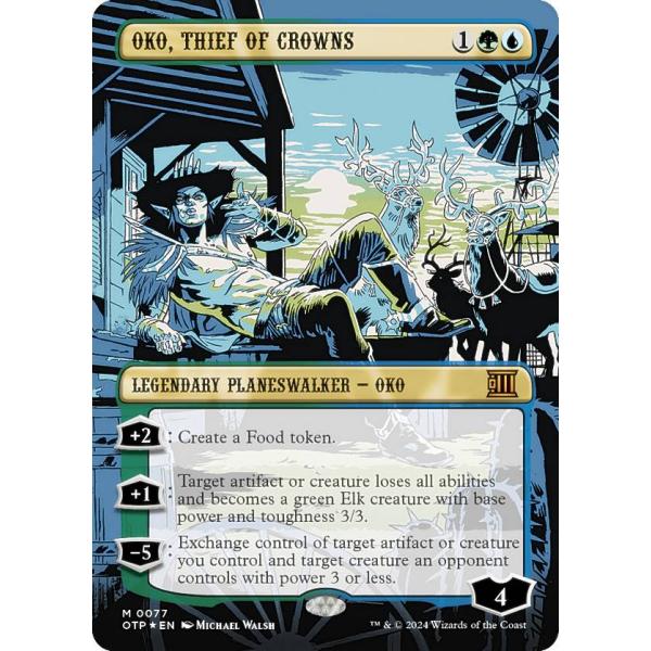 【テクスチャー・FOIL】【ボーダーレス版】マジックザギャザリング OTP EN 0077 OKO,...