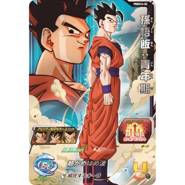 ドラゴンボールヒーローズ PBBS14-02 孫悟飯：青年期 オフィシャル4ポケットバインダーセット...