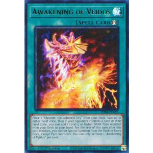 遊戯王 PHNI-EN095 Awakening of Veidos (英語版 1st Edition ウルトラレア) PHANTOM NIGHTMARE｜lead-netstore