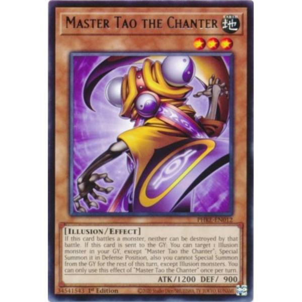 遊戯王 PHRE-EN012 大陰陽師 タオ (英語版 1st Edition レア) Phanto...