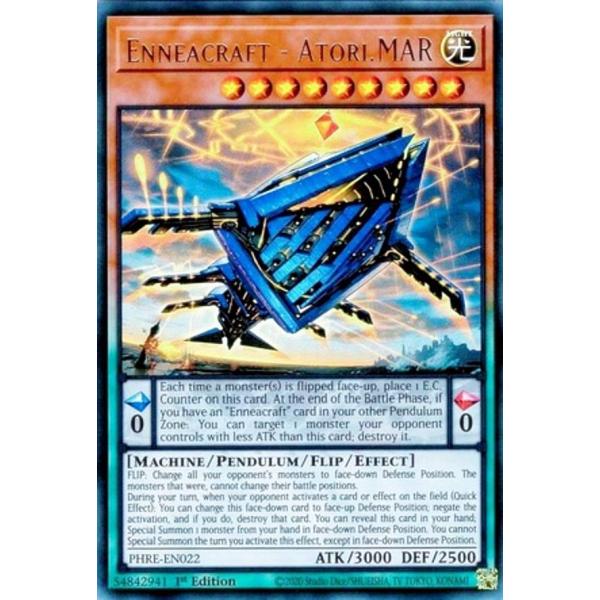 遊戯王 PHRE-EN022 糾罪巧−Ａｔｏｒｉ_．ＭＡＲ (英語版 1st Edition ウルト...