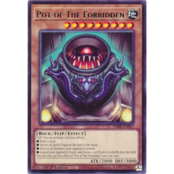 遊戯王 PHRE-EN027 禁忌の壺 (英語版 1st Edition レア) Phantom R...