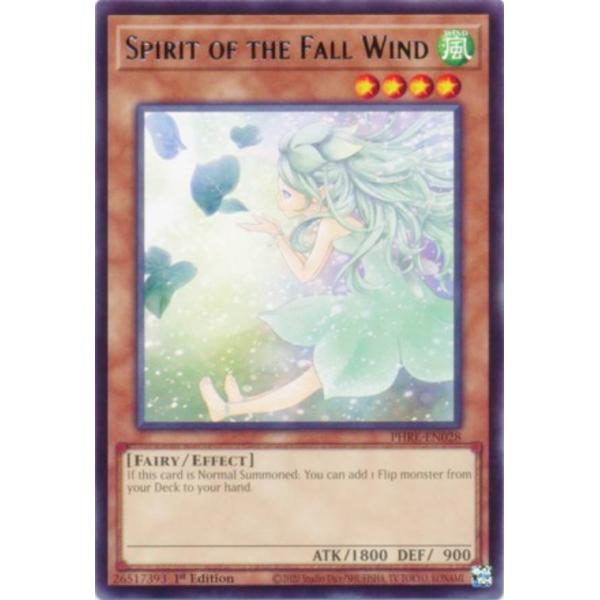遊戯王 PHRE-EN028 裏風の精霊 (英語版 1st Edition レア) Phantom ...
