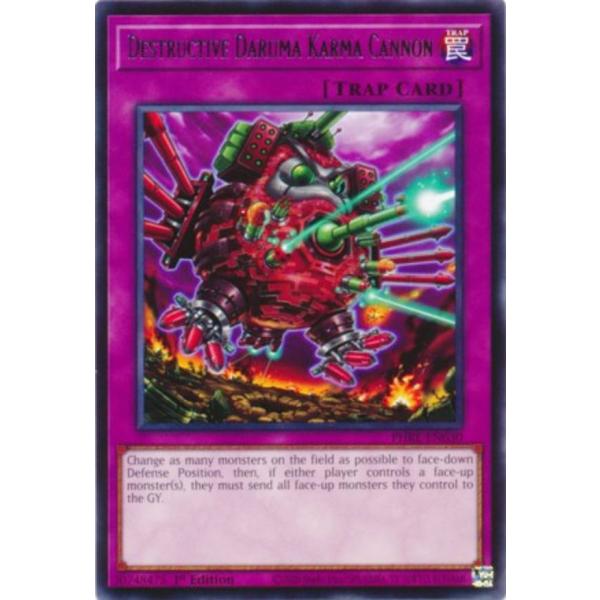 遊戯王 PHRE-EN030 魔砲戦機ダルマ・カルマ (英語版 1st Edition レア) Ph...