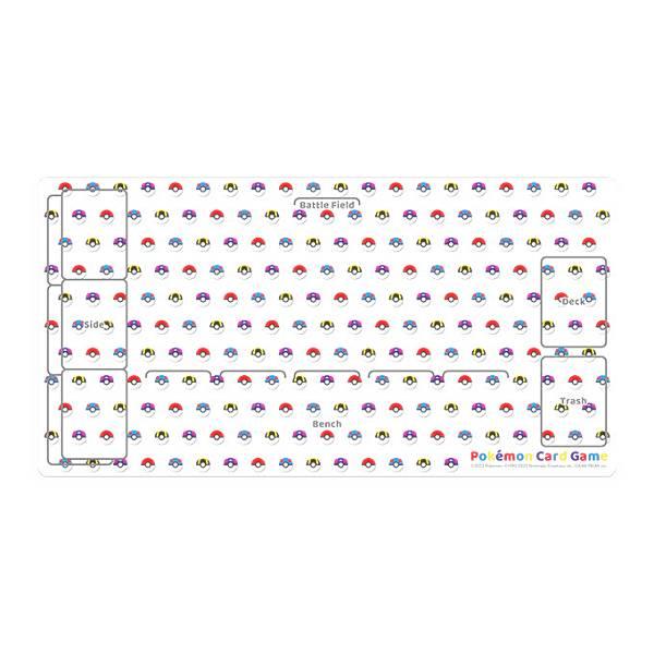 ポケモンカードゲーム [ラバープレイマット モンスターボールデザイン]