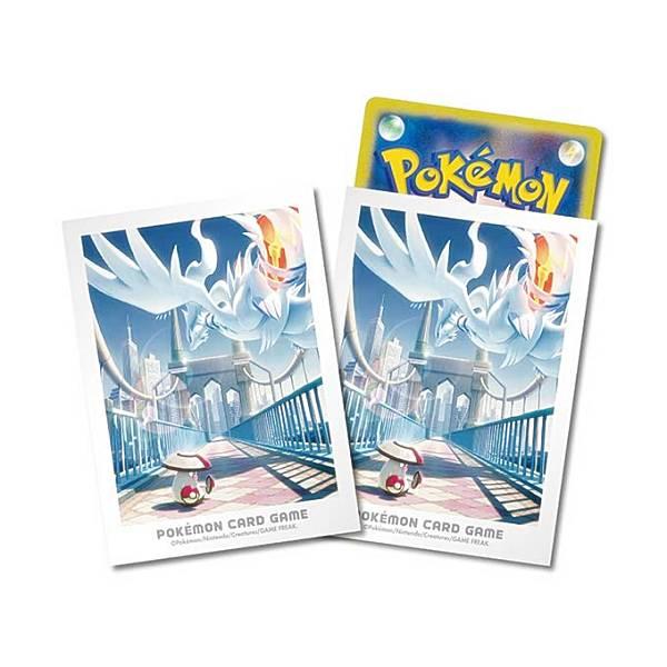 ポケモンカードゲーム [デッキシールド /イッシュの冒険 レシラム＆モロバレル/スリーブ 64枚]