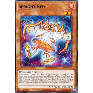 遊戯王 POTE-EN006 スプライト・レッド Spright Red (英語版 1st Edition ノーマル)｜lead-netstore