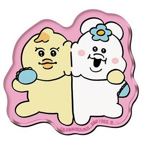【10.なかよし】おぱんちゅうさぎ&amp;んぽちゃむ キャラマグネッツ