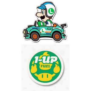 【3.ルイージ A/ステッカー：1枚】マリオカート ワールド キャラマグネッツ