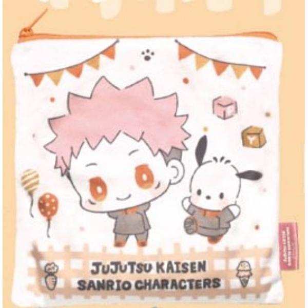 【虎杖悠仁×ポチャッコ】呪術廻戦 渋谷事変×サンリオキャラクターズ ポーチコレクション