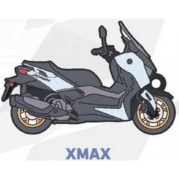 【XMAX】YAMAHA バイクラバーキーホルダー 中型編