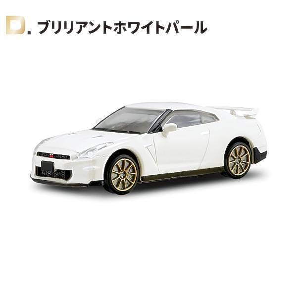 【D.ブリリアントホワイトパール】1/64 日本名車倶楽部18 NISSAN GT-R NEW ED...