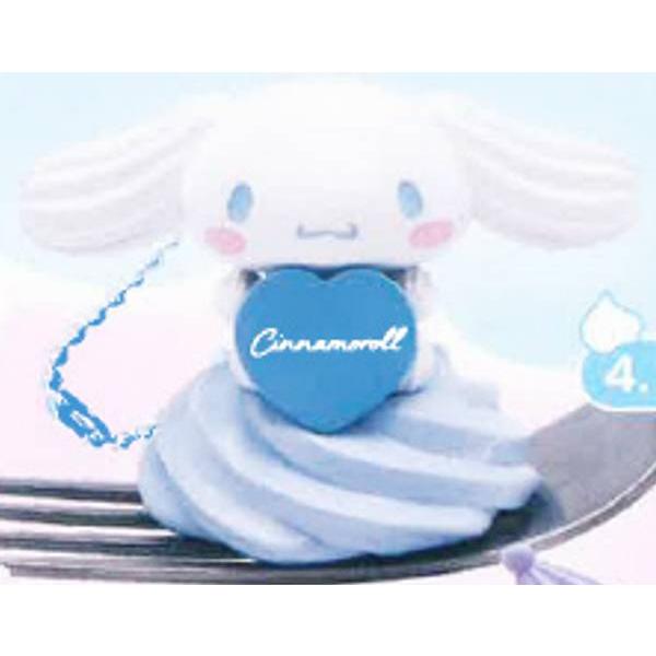 【4.シナモロール】サンリオキャラクターズ ホイップクリームマスコット