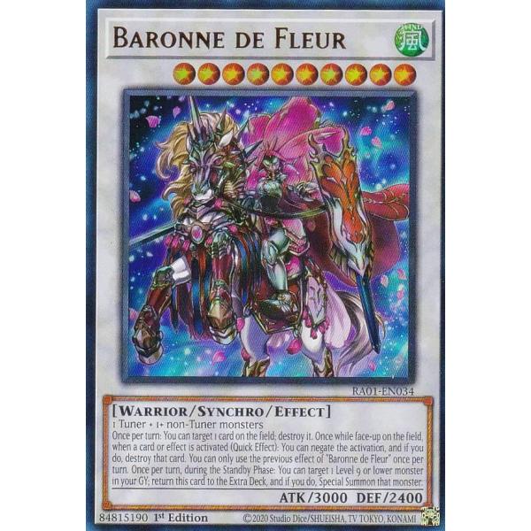 遊戯王 RA01-EN034 フルール・ド・バロネス Baronne de Fleur (英語版 1...