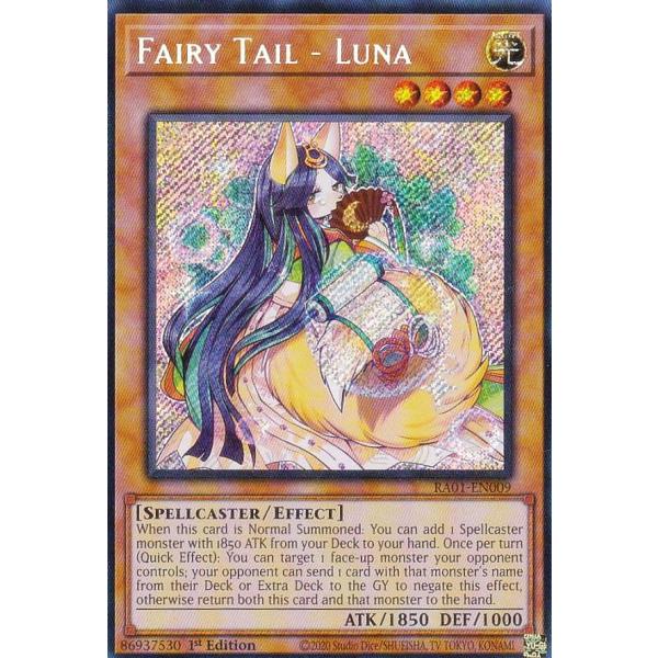 遊戯王 RA01-EN009 妖精伝姫−カグヤ Fairy Tail - Luna (英語版 1st...