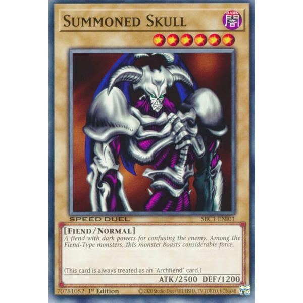 遊戯王 SBC1-ENI01 デーモンの召喚 Summoned Skull (英語版 1st Edi...