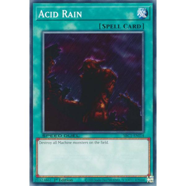遊戯王 SBC1-ENI14 酸の嵐 Acid Rain (英語版 1st Edition ノーマル...
