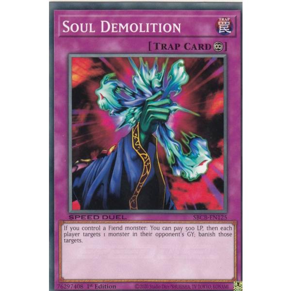 遊戯王 SBCB-EN125 魂粉砕 Soul Demolition (英語版 1st Editio...