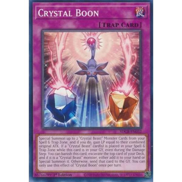 遊戯王 SDCB-EN032 宝玉の祝福 Crystal Boon (英語版 1st Edition...