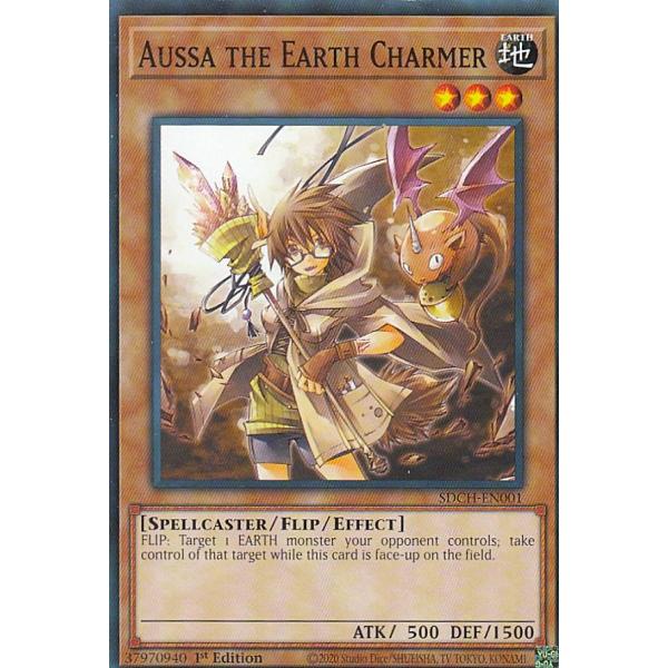 遊戯王 SDCH-EN001 地霊使いアウス Aussa the Earth Charmer (英語...