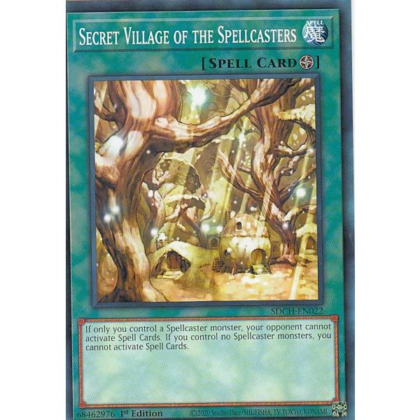 遊戯王 SDCH-EN022 魔法族の里 Secret Village of the Spellca...