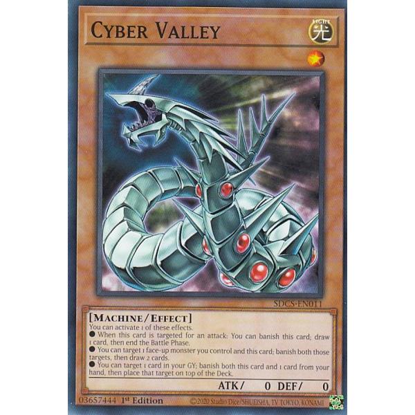 遊戯王 SDCS-EN011 サイバー・ヴァリー  Cyber Valley (英語版 1st Ed...